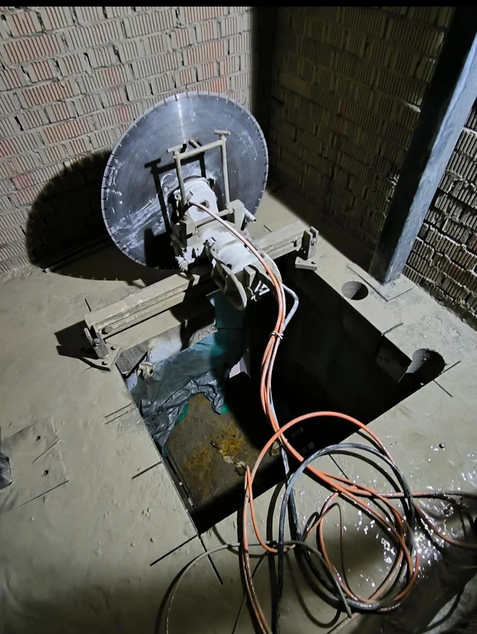 Алмазная резка железобетона, кирпича, гранита